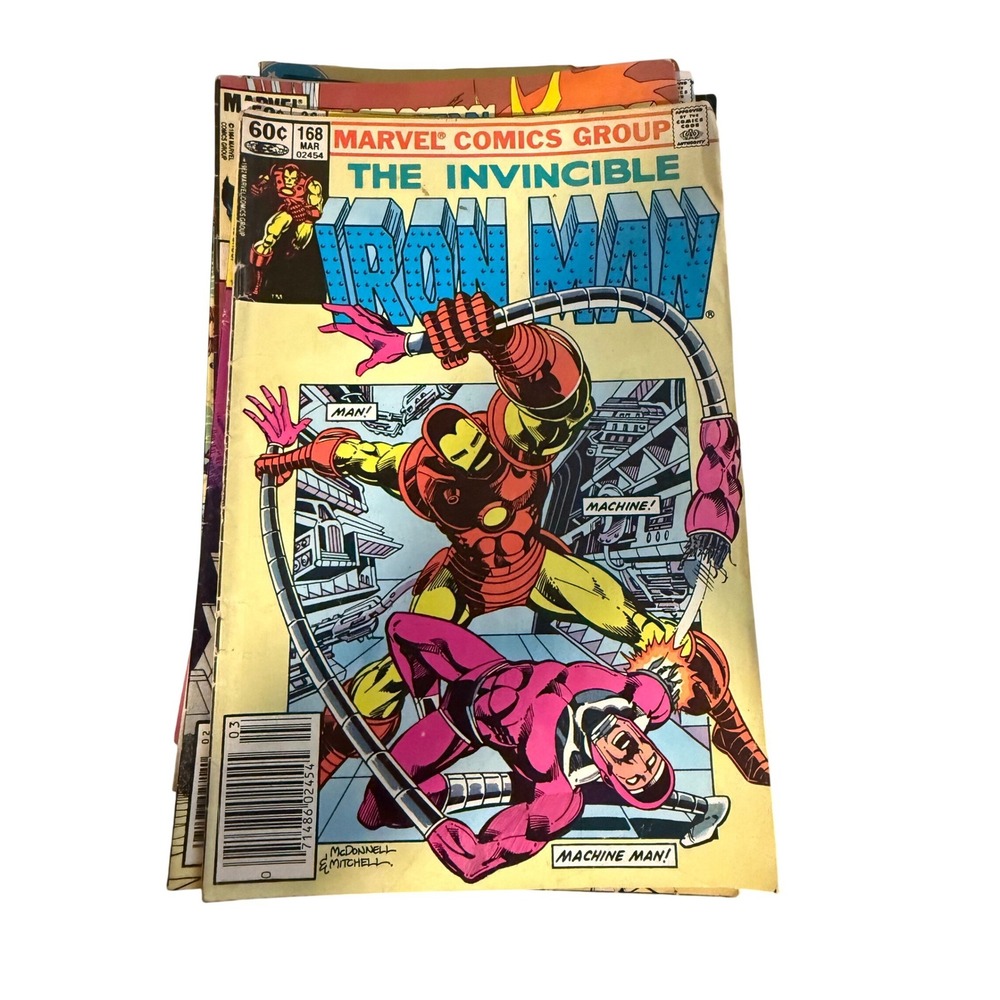 The Invincible Iron Man Comic Book 168 Marvel‎ Comics Group 1982